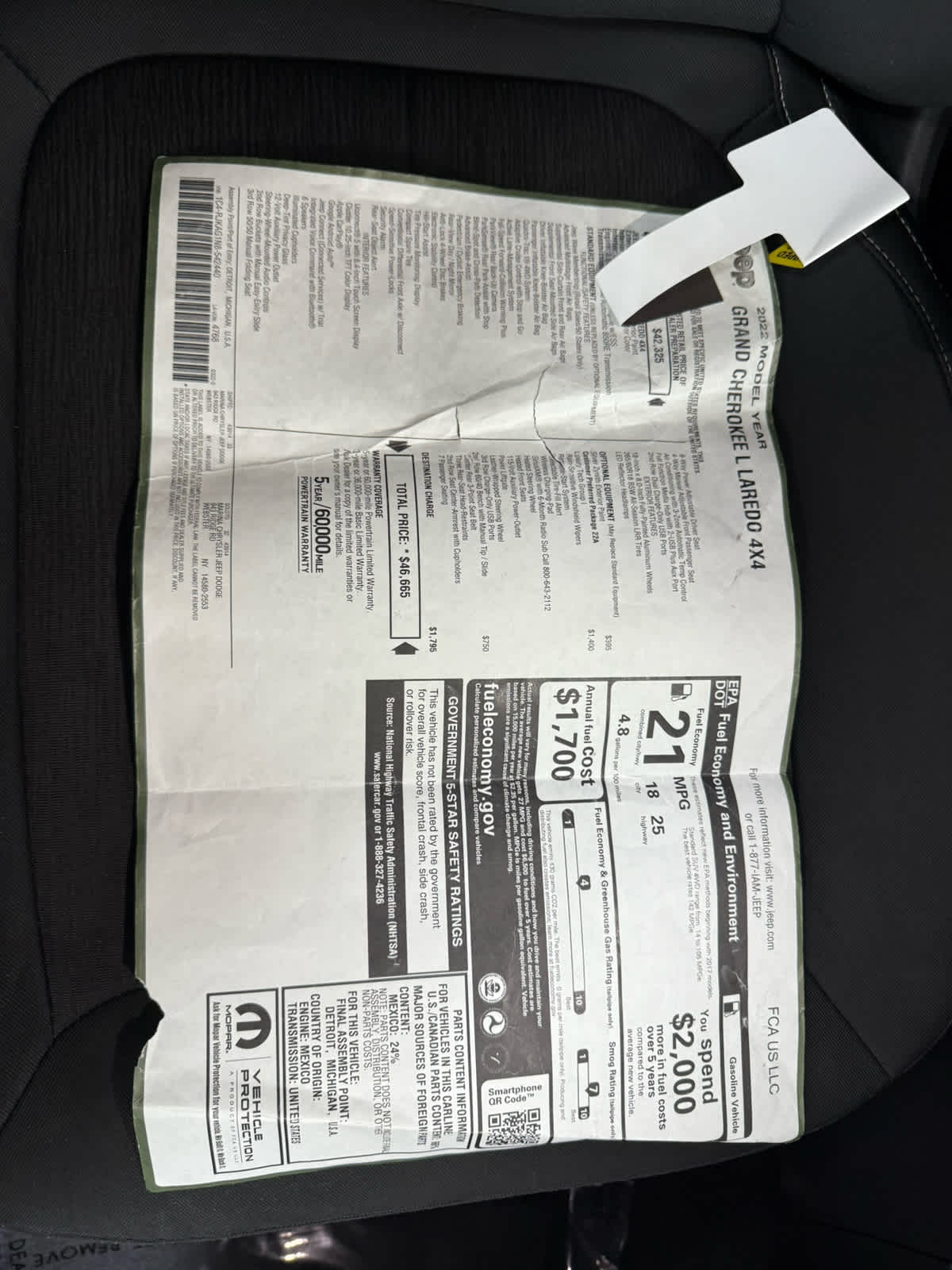 2022 Jeep Grand Cherokee L Laredo